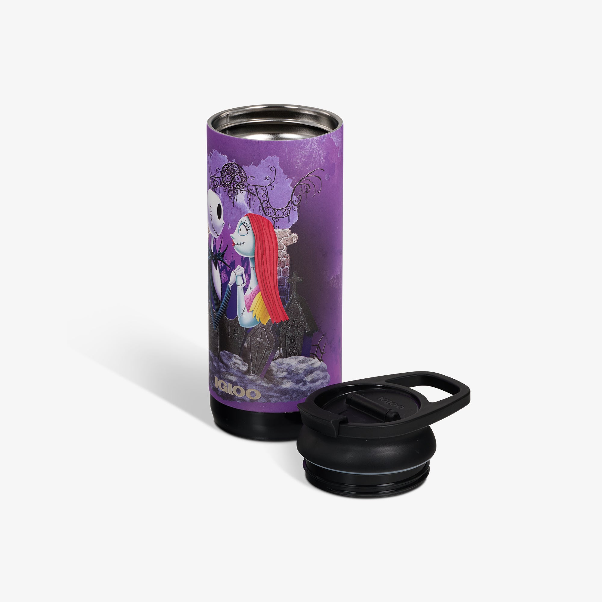 Disn T Burton T Nightma Befo Christm Ja Skellingt Sal Fl ' S Tumbler - Image 3