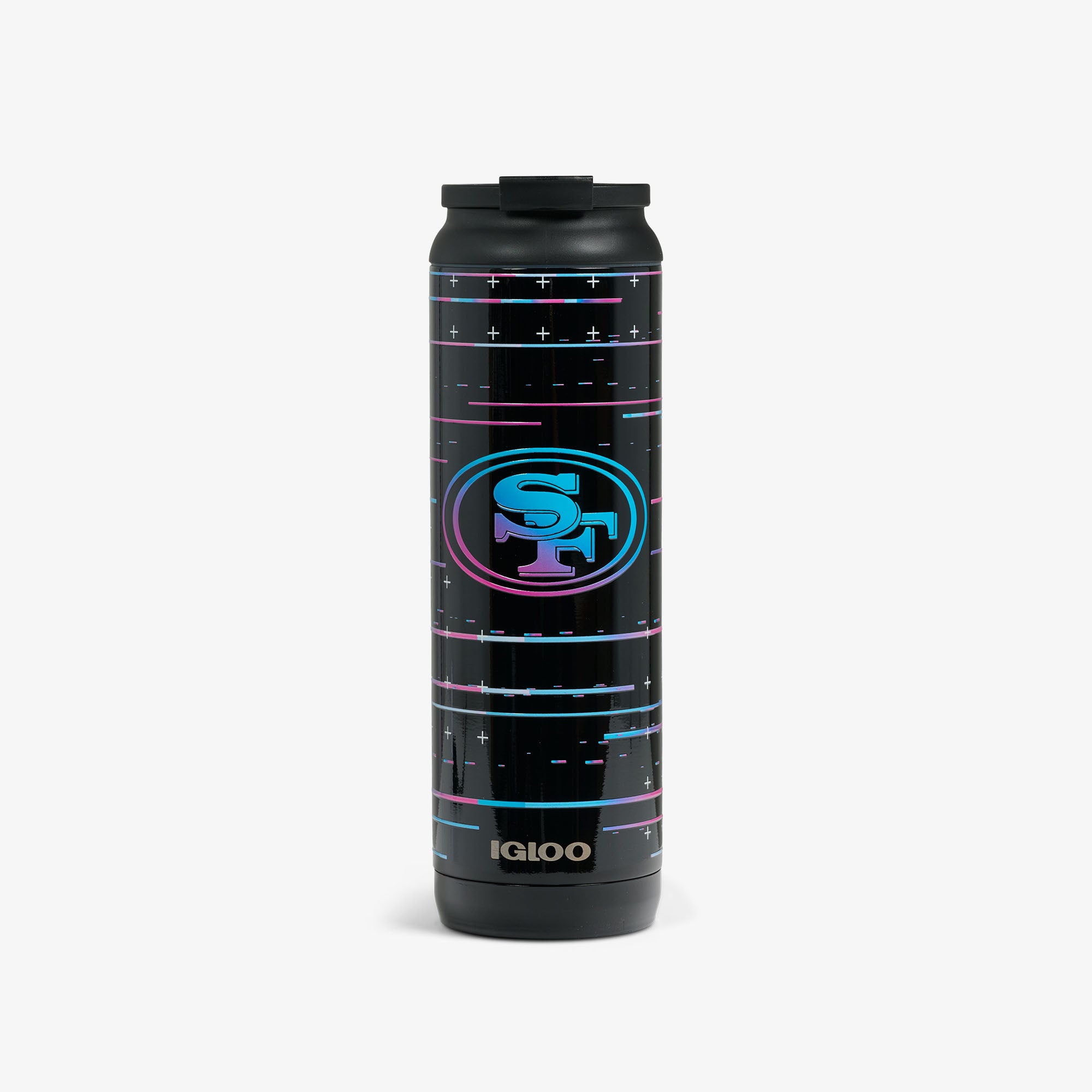 NFL Neon San Francisco 49ers 20 Oz Flip 'n' Sip Tumbler