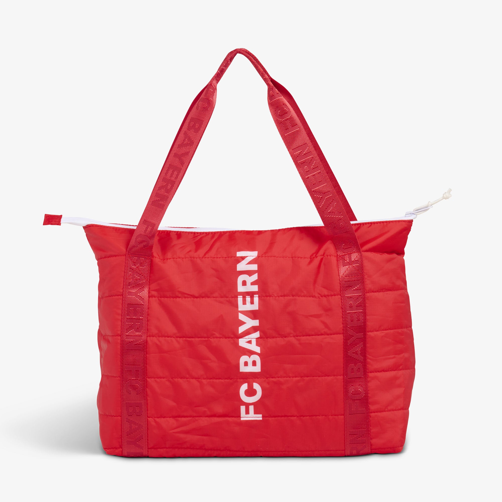 FC Bayern M??nchen Packable Puffer 20-Can Cooler Bag - Image 5