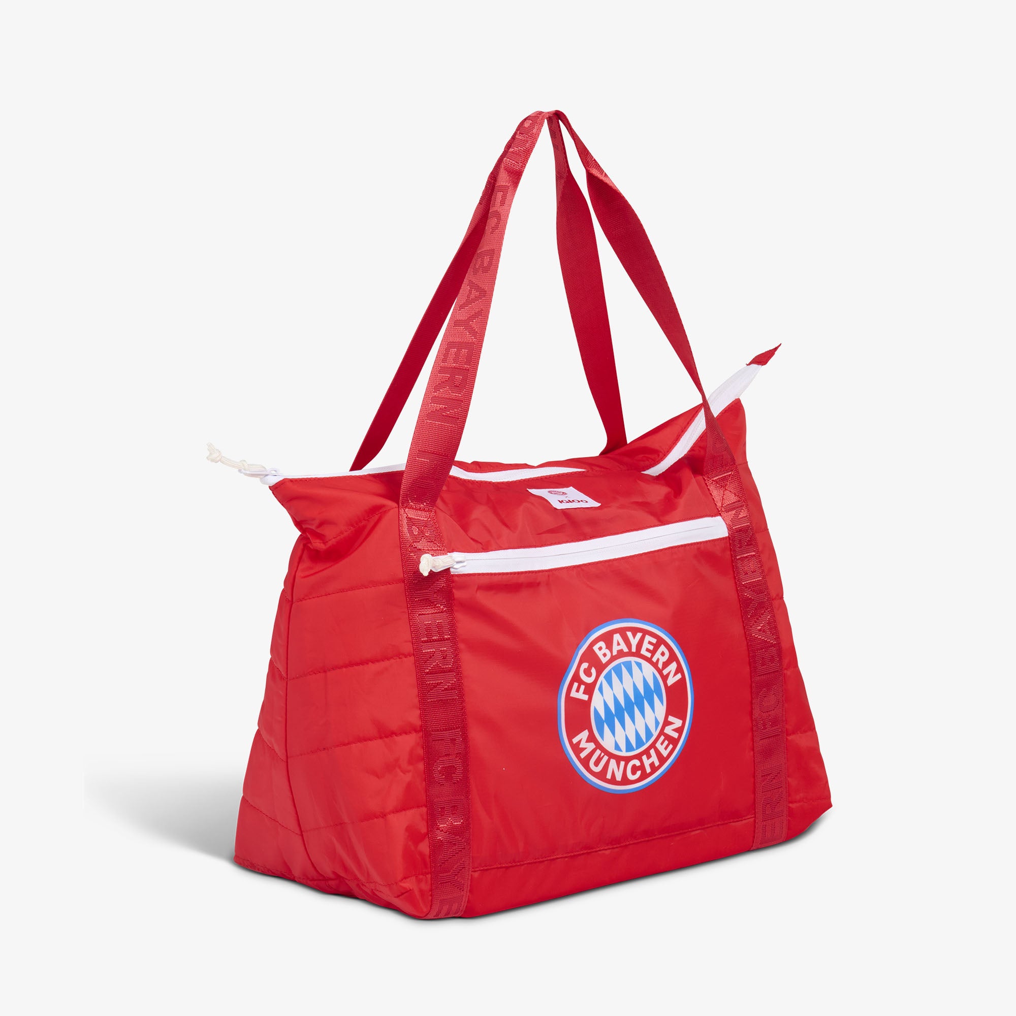 FC Bayern M??nchen Packable Puffer 20-Can Cooler Bag - Image 6