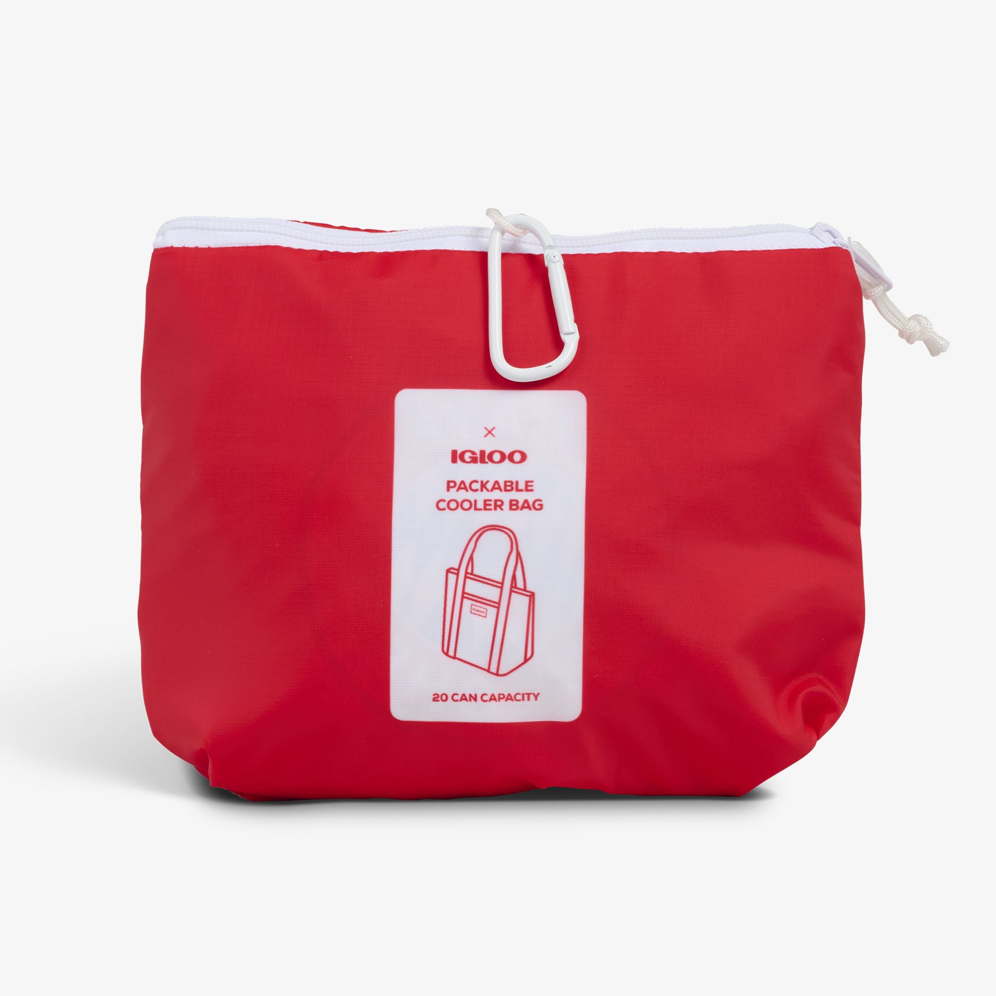 FC Bayern M??nchen Packable Puffer 20-Can Cooler Bag - Image 3