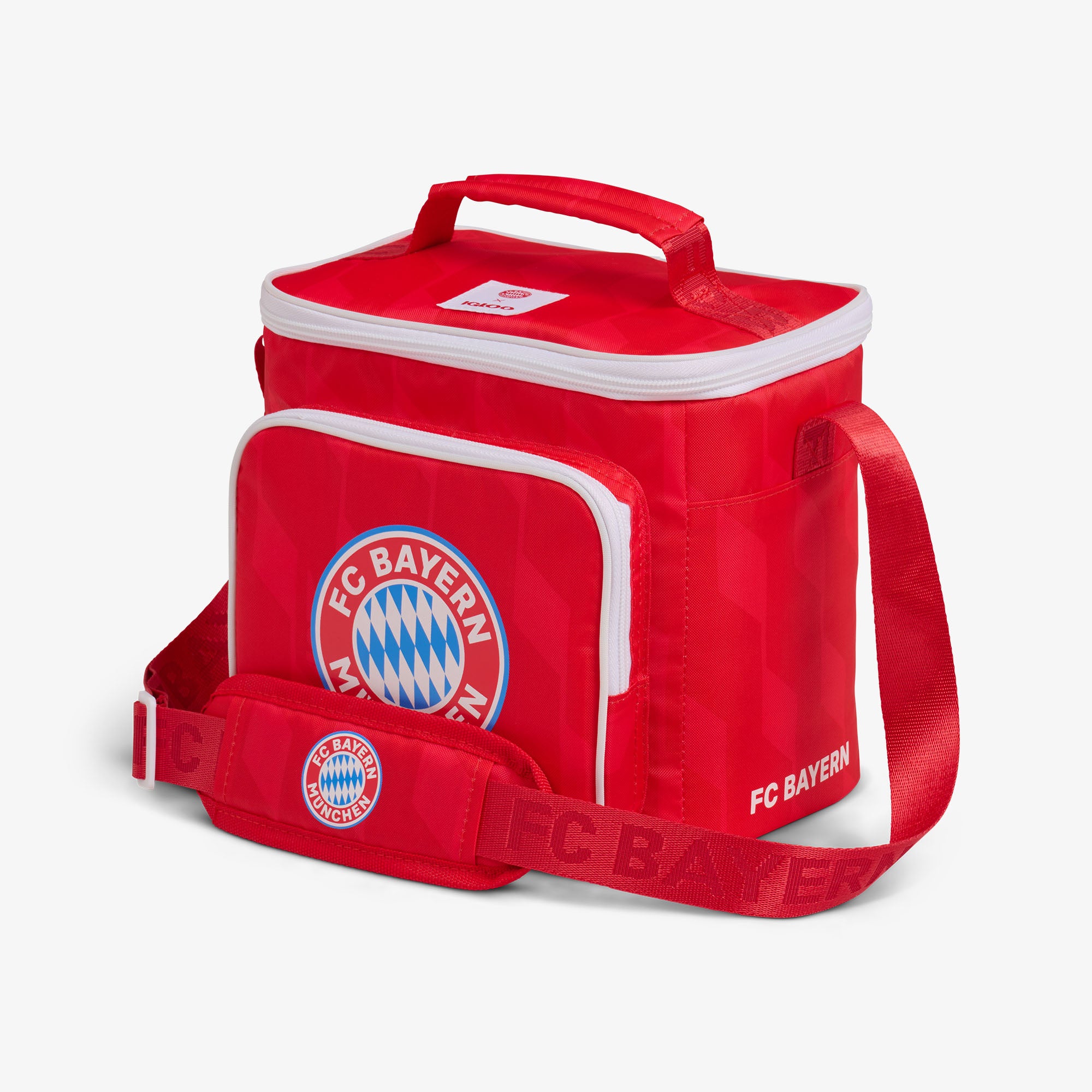 FC Bayern M??nchen Square Lunch Cooler Bag - Image 2