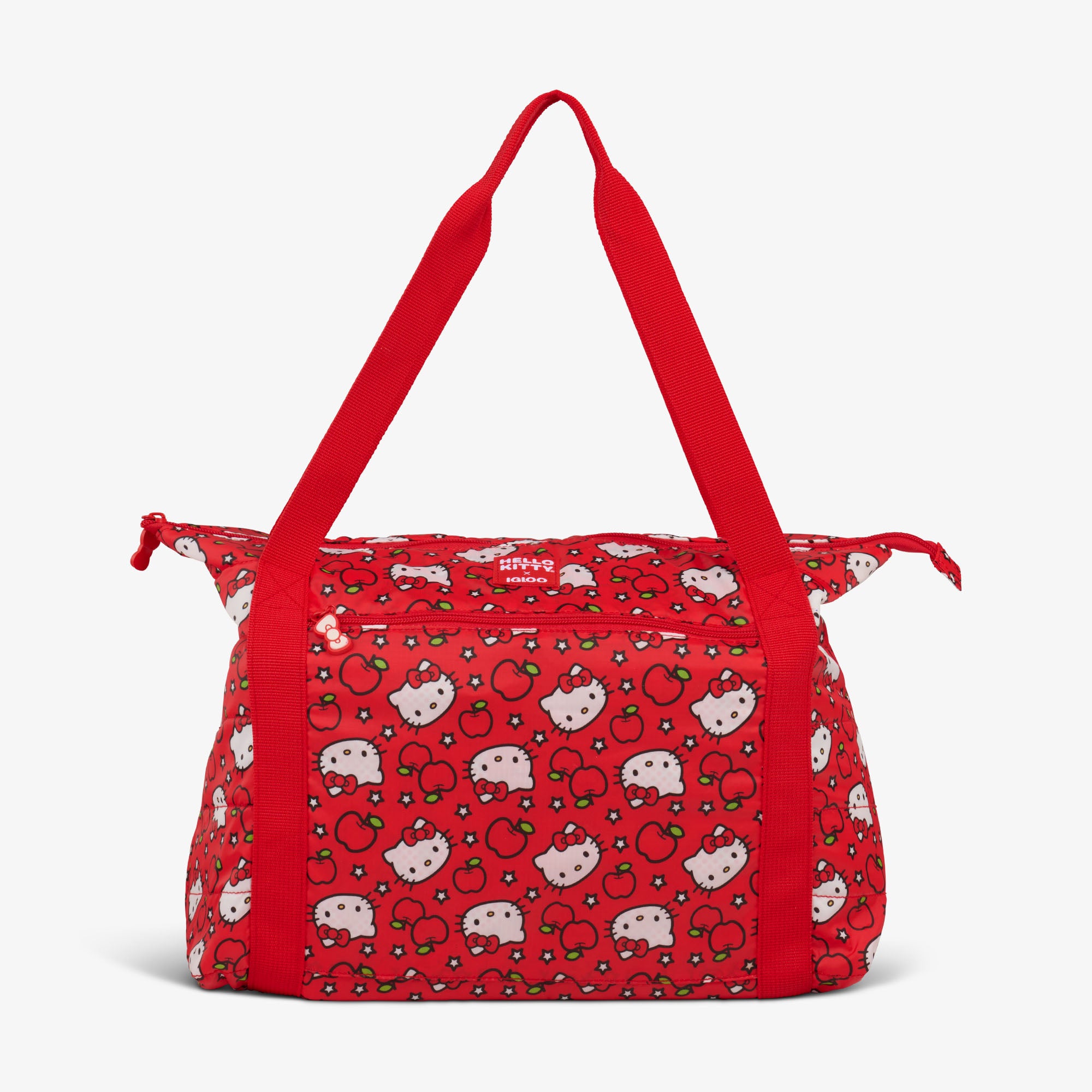 Hello Kitty Red Apples Packable Puffer 20-Can Cooler Bag