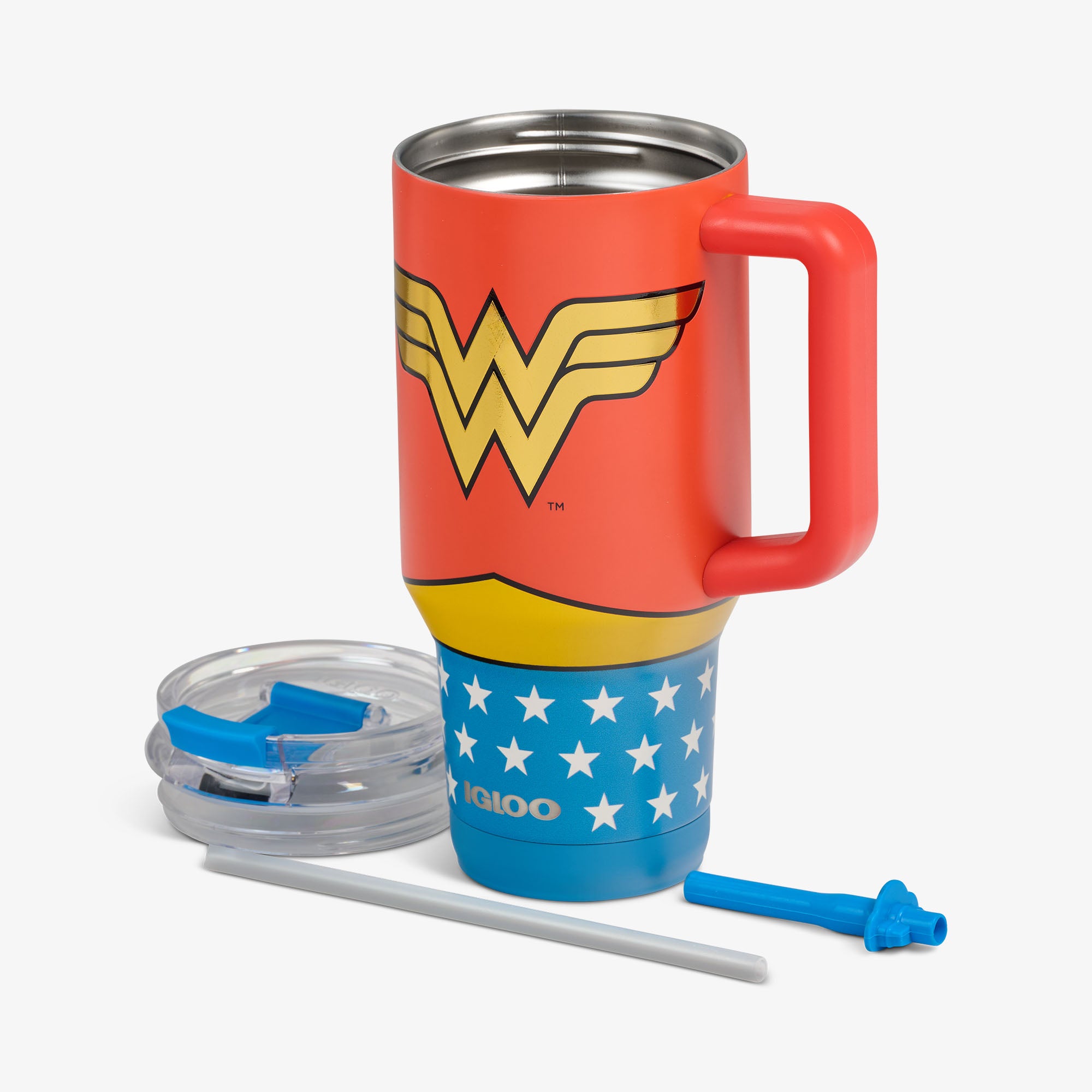 DC Super Heroes Wonder Woman 32 Oz Travel Mug - Image 5