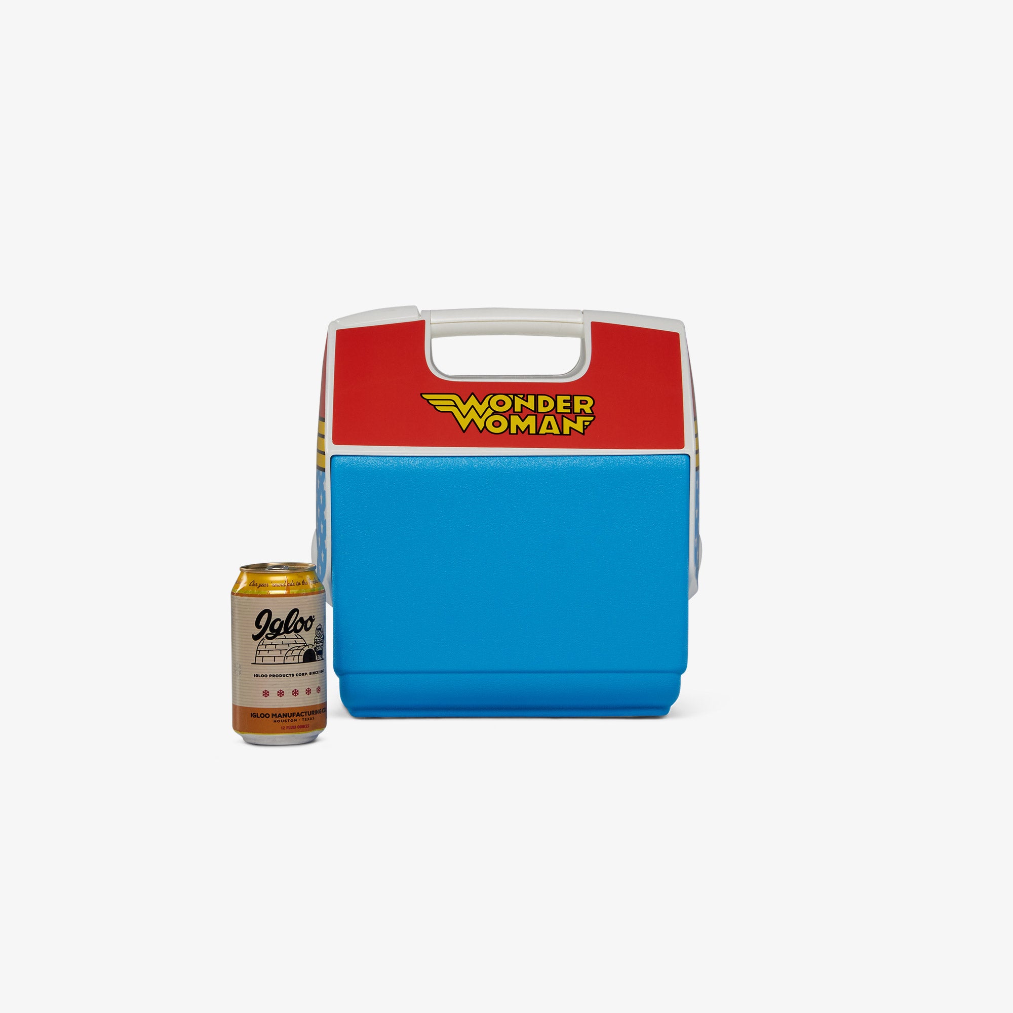 Wonder Woman Iconic Logo Playmate Pal 7 Qt Cooler - Image 5