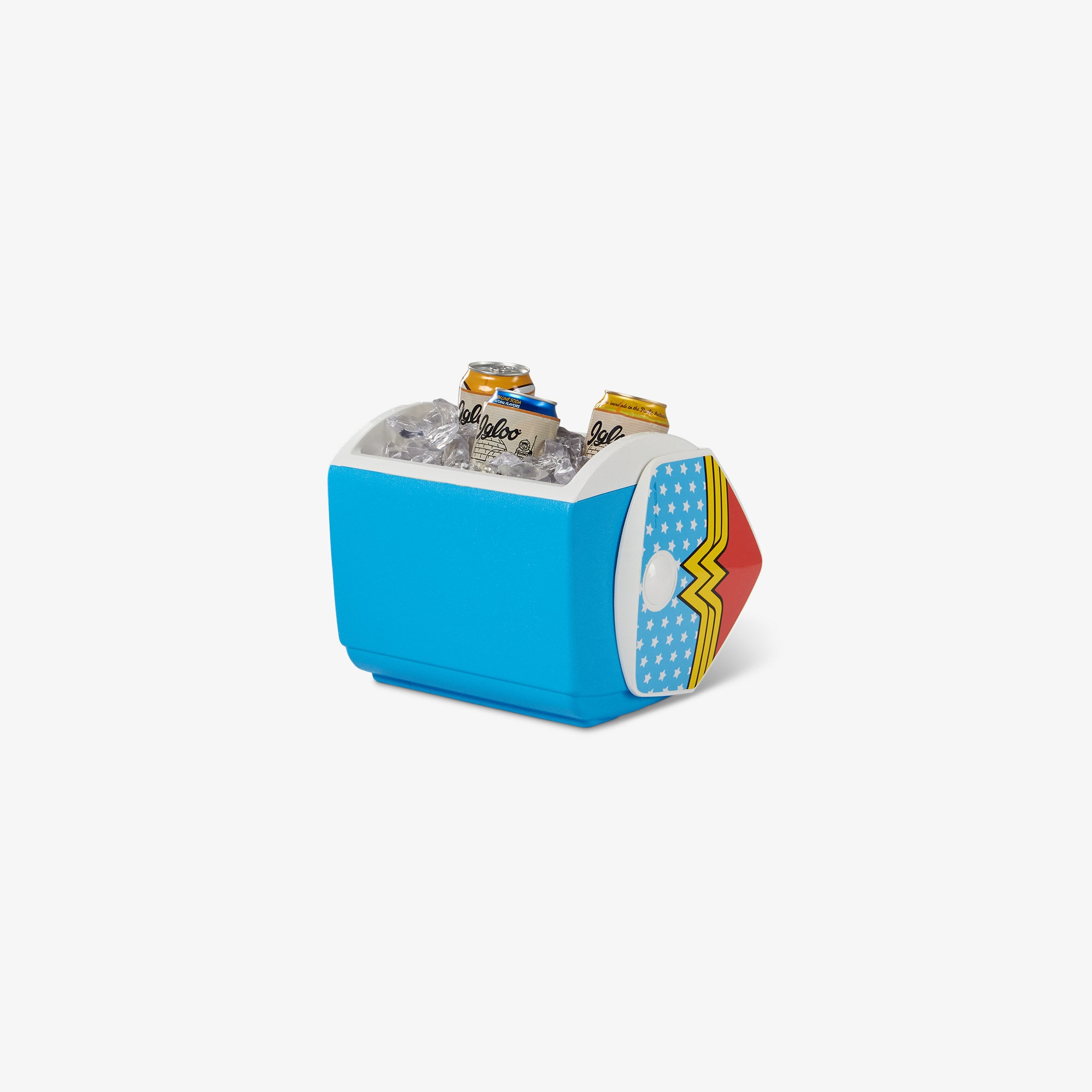 Wonder Woman Iconic Logo Playmate Pal 7 Qt Cooler - Image 2