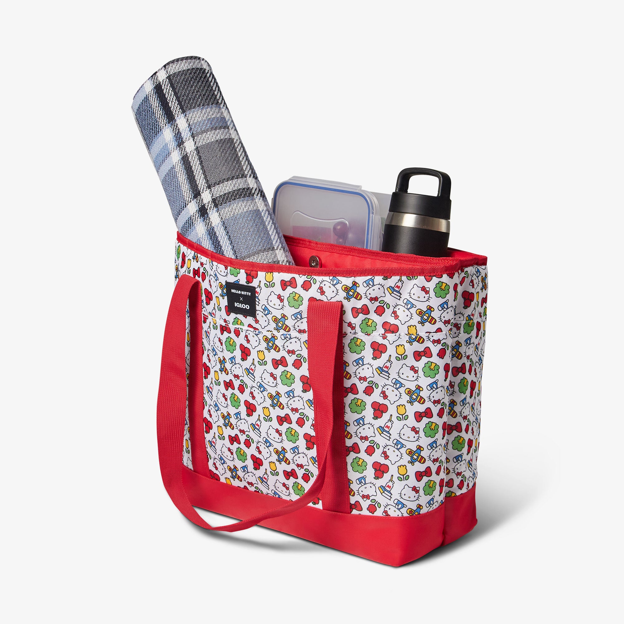 Hello Kitty Dual Compartment Tote Cooler Bag - Image 3