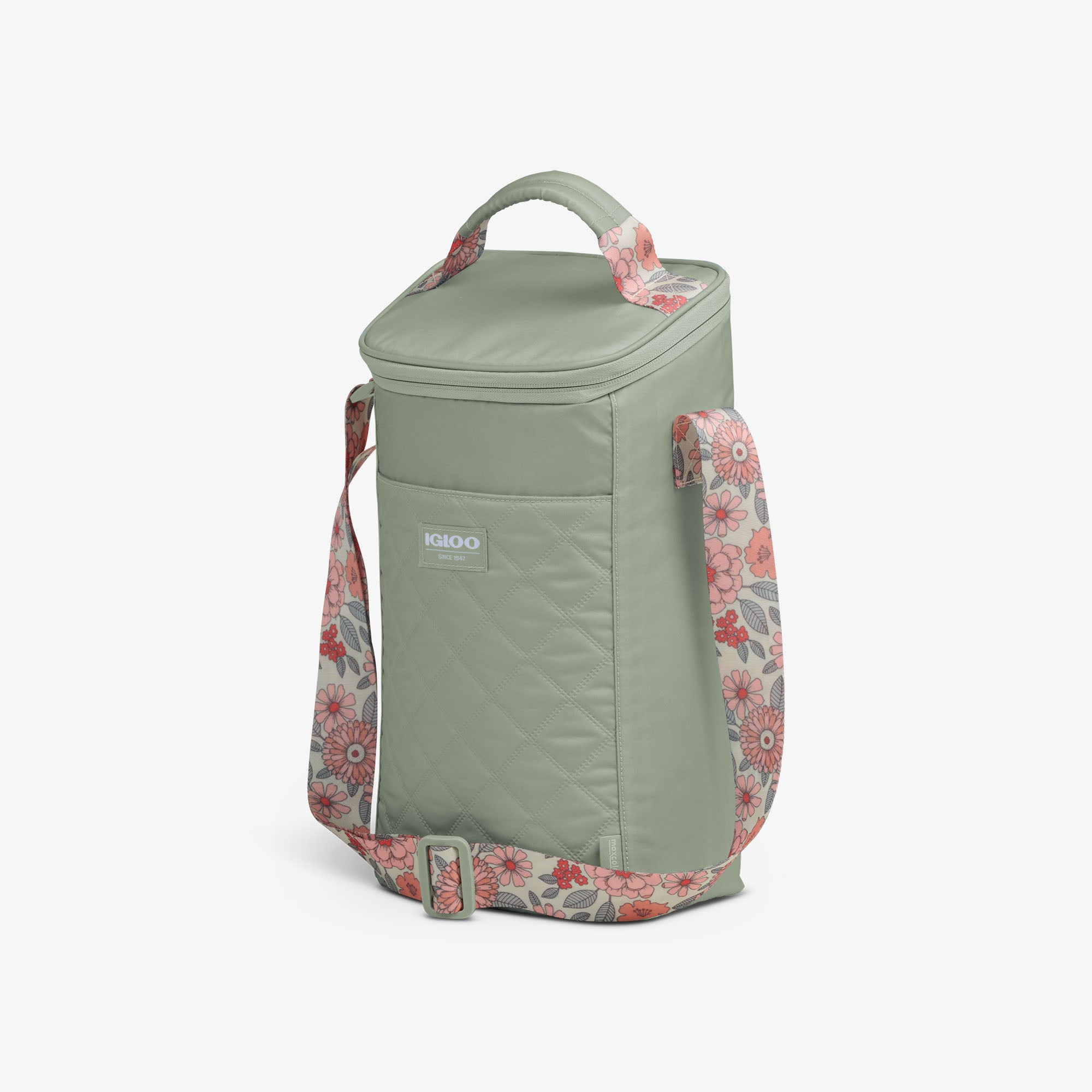 Floral MaxCold DUO Vertical Crossbody Cooler Bag - Image 2