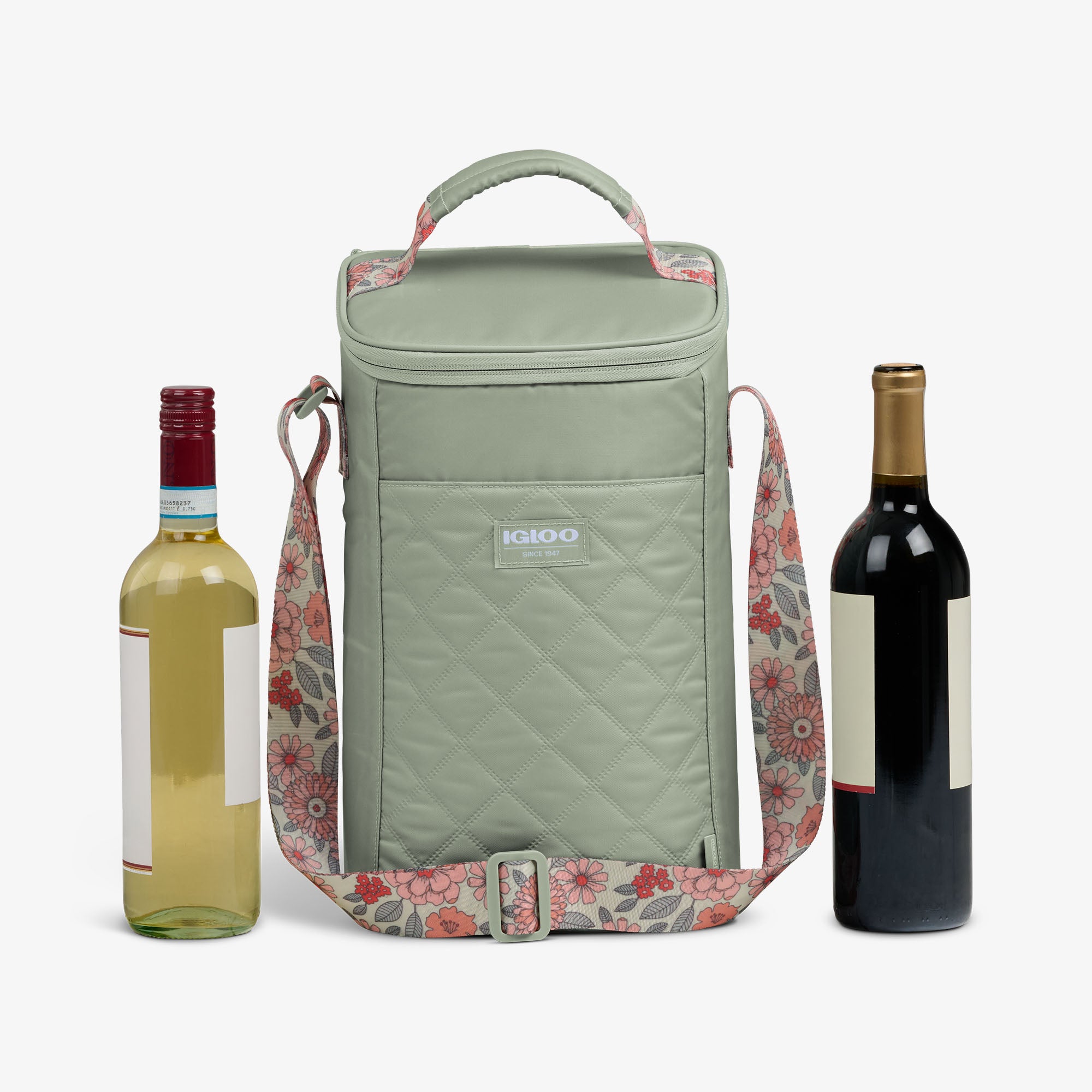 Floral MaxCold DUO Vertical Crossbody Cooler Bag - Image 5