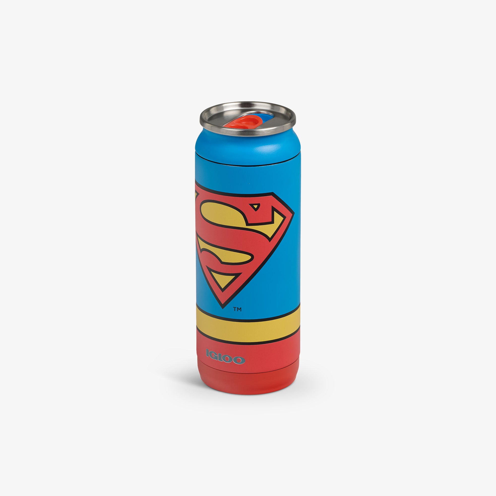 DC Super Heroes Superman 16 Oz Can - Image 2