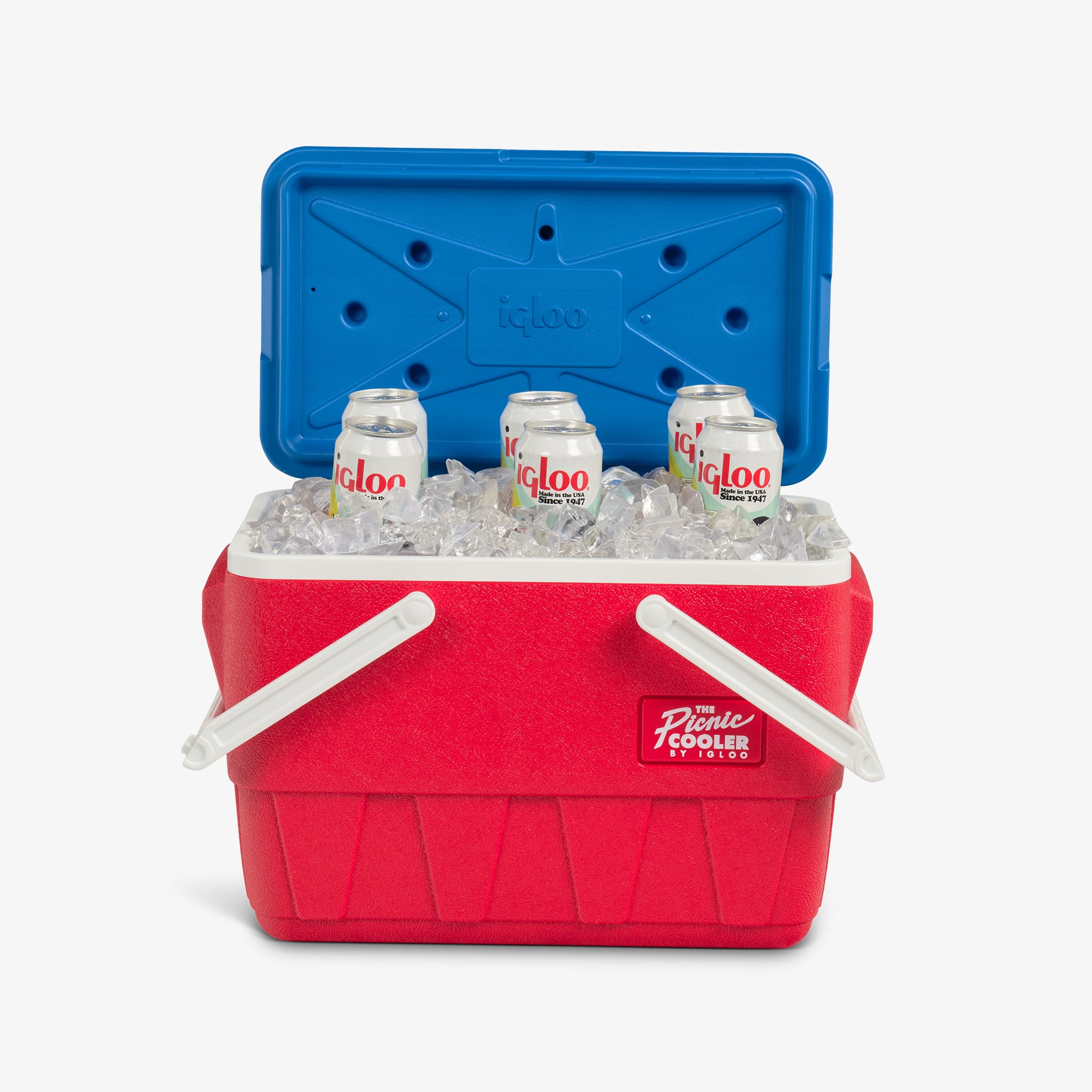 Retro Picnic Basket 25 Qt Cooler - Image 34